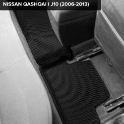 3D коврики EVA с бортами Nissan Qashqai I J10 (2006-2013)