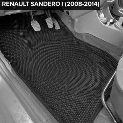 3D коврики EVA с бортами Renault Sandero I (2009-2014)