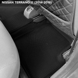 3D коврики EVA с бортами Nissan Terrano III (2014-2016)