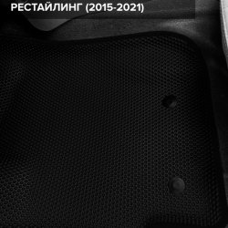 3D коврики EVA с бортами Renault Duster I рестайлинг (2015-2021)