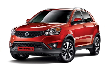 2D коврики EVA в салон и багажник на SsangYong Actyon II (2010-2013)