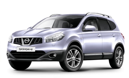 2D коврики EVA в салон и багажник на Nissan Qashqai I J10 +2, 5 мест (2008-2013)