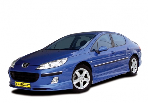 2D коврики EVA в салон и багажник на Peugeot 407 (2004-2010)