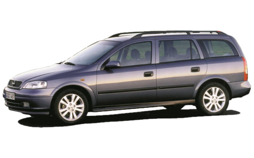 2D коврики EVA в салон на Opel Astra G универсал (1998-2009)