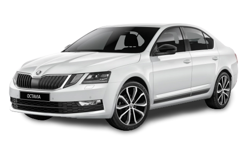 2D коврики EVA в салон и багажник на Skoda Octavia III A7 рестайлинг (2017-2020)