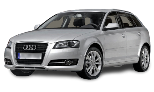 2D коврики EVA в салон и багажник  на Audi A3 II 8P (2003-2013)