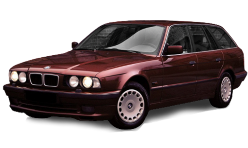 2D коврики EVA в салон  на BMW 5 E34 универсал (1987-1996) 