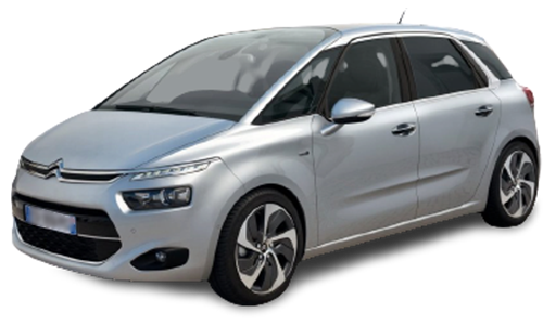 2D коврики EVA в салон и багажник на Citroen C4 Grand Picasso II (2013-2018)