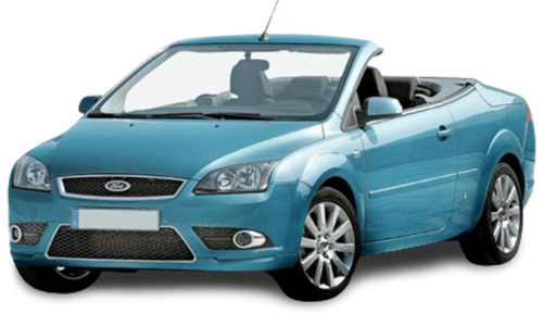 2D коврики EVA в салон на Ford Focus II кабриолет (2004-2011)