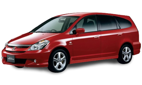 2D коврики EVA в салон и багажник  на Honda Stream I рестайлинг, правый руль (2003-2006)