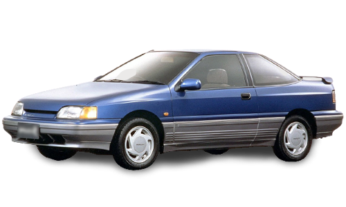 2D коврики EVA в салон и багажник  на Hyundai Scoupe (1988-1996)