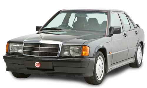 2D коврики EVA в салон  на Mercedes-Benz 190 W201 (1982-1993)