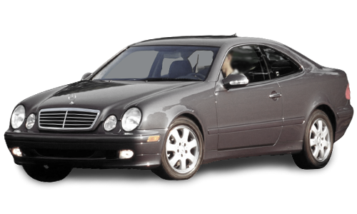 2D коврики EVA в салон на Mercedes-Benz CLK W208 (1997-2003)