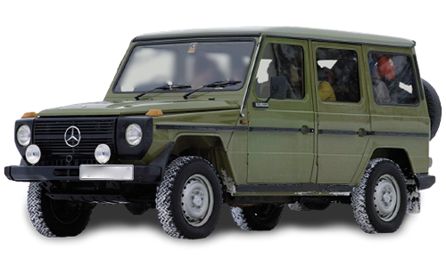 2D коврики EVA в салон на Mercedes-Benz G W460 5-дверный (1979-2009)