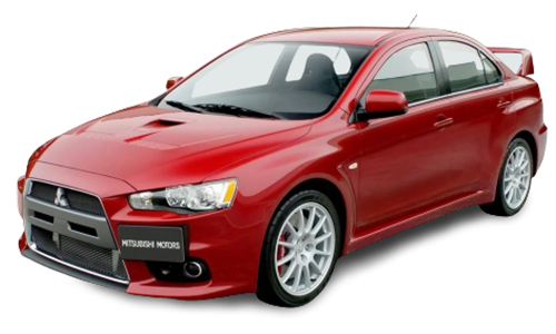 2D коврики EVA в салон на Mitsubishi Lancer Evolution X (2007-2016)