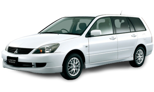 2D коврики EVA в салон и багажник на Mitsubishi Lancer IX Cedia универсал правый руль (2000-2003)
