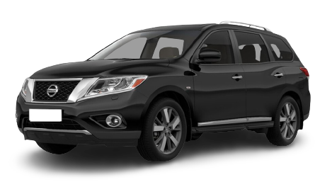 2D коврики EVA в салон и багажник на Nissan Pathfinder IV R52 7 мест (2012-2017)