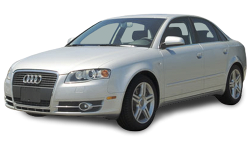 2D коврики EVA в салон и багажник на Audi A4 B7 седан FWD (2004-2007)