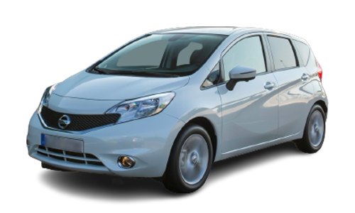 2D коврики EVA в салон на Nissan Note II, правый руль (2012-2020)