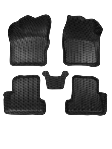 3D коврики EVA с бортами Ford Focus III рестайлинг седан, хэтчбек, универсал (2014-2019)