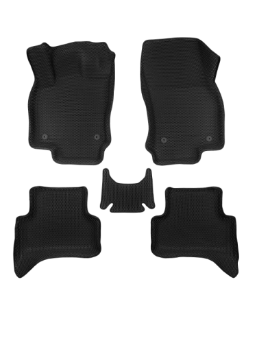 3D коврики EVA с бортами Skoda Karoq (2020-н.в.)