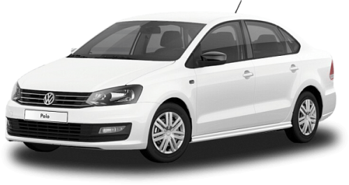 3D коврики EVA с бортами в салон  на Volkswagen Polo V седан (2009-2020)