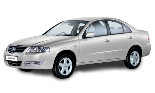 3D коврики EVA с бортами в салон  на Nissan Almera Classic (2006-2013)