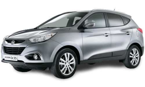 3D коврики EVA с бортами в салон на Hyundai ix35 (2010-2015)