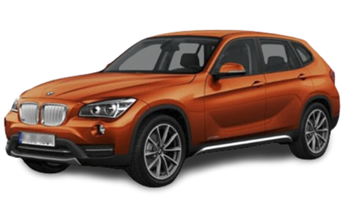 3D коврики EVA с бортами в салон на BMW X1 E84 4WD (2009-2015)