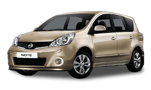 3D коврики EVA с бортами в салон  на Nissan Note I E11 (2005-2013)