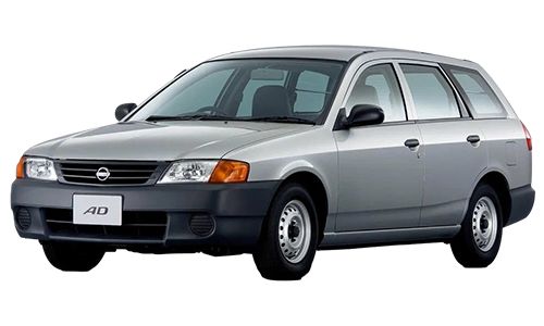 2D коврики EVA в салон и багажник на Nissan AD II Y11, правый руль (1999-2008)