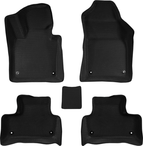 3D коврики EVA с бортами Volvo XC60 II (2017-н.в.)