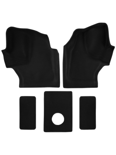 3D коврики EVA с бортами ГАЗ Газель NEXT с рычагом КПП на полу