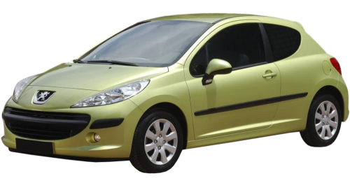 2D коврики EVA в салон на Peugeot 207 хэтчбек 3D (2006-2015)