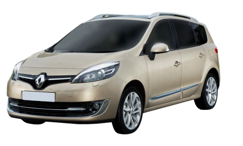 2D коврики EVA в салон и багажник  на Renault Grand Scenic III 7 мест (2009-2016)