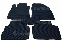 2D коврики EVA в салон и багажник  на Nissan Tiida I C11 хэтчбек (2004-2013)