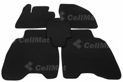 2D коврики EVA в салон и багажник на Honda Civic VIII хэтчбек 3D/5D (2005-2012)