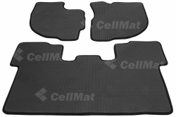 2D коврики EVA в салон и багажник на Honda Mobilio I, правый руль (2001-2008)