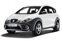 2D коврики EVA в салон и багажник на SEAT Altea I рестайлинг FreeTrack (2009-2015)