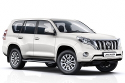 2D коврики EVA в салон и багажник на Toyota Land Cruiser Prado 150 рестайлинг (2013-2017)