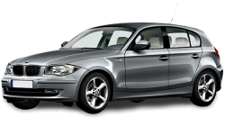 2D коврики EVA в салон и багажник  на BMW 1 E87 5d (2004-2011) 