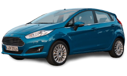 2D коврики EVA в салон и багажник на Ford Fiesta Mk6 (2008-2019)