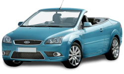 2D коврики EVA в салон на Ford Focus II кабриолет (2004-2011)