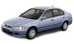 2D коврики EVA в салон на Honda Accord VI правый руль (1997-2002)