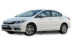 2D коврики EVA в салон на Honda Civic IX седан (2011-2015)