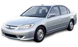 2D коврики EVA в салон на Honda Civic VII седан (2000-2006)