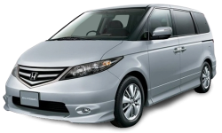 2D коврики EVA в салон на Honda Elysion I рестайлинг, правый руль (2006-2013)