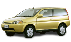 2D коврики EVA в салон и багажник на Honda HR-V I 3D (1998-2006)