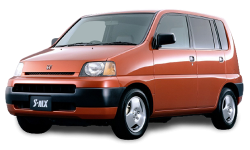 2D коврики EVA в салон на Honda S-MX, правый руль (1996-2002)