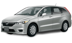 2D коврики EVA в салон и багажник на Honda Stream II, правый руль (2006-2014)